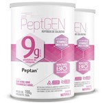 Ficha técnica e caractérísticas do produto Kit 2 Colágeno Hidrolisado Premium Peptan 9g Chá Mais 150g - Vitafor