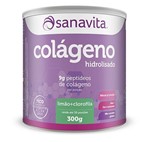 Ficha técnica e caractérísticas do produto Kit 3 Colágeno Hidrolisado - Sanavita - Limão + Clorofila - 300g