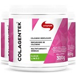 Ficha técnica e caractérísticas do produto Kit 3 Colagentek - Colágeno Hidrolisado Limão da Vitafor