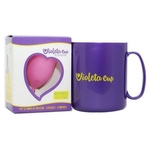Kit Coletor Menstrual com Caneca Higienizadora Violeta Cup Tipo A Rosa