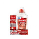 Ficha técnica e caractérísticas do produto Kit Colgate Luminous White 1 Enxaguante Bucal 500ml + 1 Creme Dental 70g