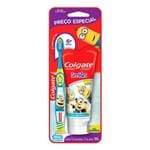 Ficha técnica e caractérísticas do produto Kit Colgate Minios Escova Dental + Creme Dental