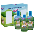 Ficha técnica e caractérísticas do produto Kit Colônia Shampoo Condicionador Delikad Kids Safari Blue