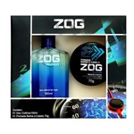 Ficha técnica e caractérísticas do produto Kit Colonia Zog Velocity 100mL + Pomada Cabelo