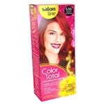 Kit Color Total Salon Line - 6.66 Louro Escuro Verm Intenso