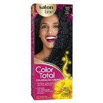 Ficha técnica e caractérísticas do produto Kit Color Total Salon Line - 1.0 Preto Azulado