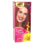 Ficha técnica e caractérísticas do produto Kit Coloração Color Total 66.64 Vermelho Glamour Salon Line
