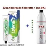 Ficha técnica e caractérísticas do produto Kit Coloração Coloratto Sem Amônia C/12 Tubos-60G + 01 Oxi 1 L