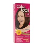Ficha técnica e caractérísticas do produto Kit Coloração Creme Color Total N 5.0 Castanho Claro - Salon Line