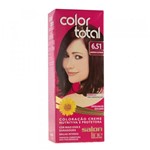 Ficha técnica e caractérísticas do produto Kit Coloração Creme Color Total N 6.51 Marrom Castanho - Salon Line