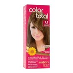Ficha técnica e caractérísticas do produto Kit Coloração Creme Color Total - Salon Line - N° 7.1 Louro Médio Acinzentado