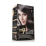 Ficha técnica e caractérísticas do produto Kit Coloração Permanente BeautyColor Castanho Claro 5.0 - Avelis