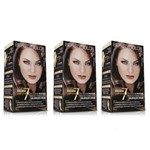 Ficha técnica e caractérísticas do produto Kit Coloração Permanente BeautyColor Castanho Claro Dourado 5.3 com 3 Unidades