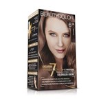 Ficha técnica e caractérísticas do produto Kit Coloração Permanente BeautyColor Chocolate 6.34