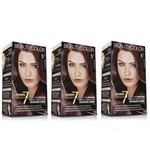 Ficha técnica e caractérísticas do produto Kit Coloração Permanente BeautyColor Chocolate Café 5.7 com 3 Unidades