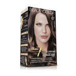 Ficha técnica e caractérísticas do produto Kit Coloração Permanente BeautyColor Louro Escuro 6.0 - Avelis