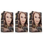 Ficha técnica e caractérísticas do produto Kit Coloração Permanente BeautyColor Marrom Dourado Acaju 7.35 com 3 Unidades