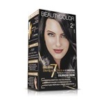 Ficha técnica e caractérísticas do produto Kit Coloração Permanente BeautyColor Preto 2.0