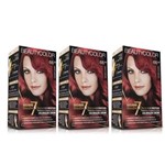 Ficha técnica e caractérísticas do produto Kit Coloração Permanente BeautyColor Vermelho Picante 66.46 com 3 Unidades