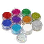 Ficha técnica e caractérísticas do produto Kit Colormake Glitter em Pó (10 Unidades)