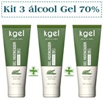 Ficha técnica e caractérísticas do produto Kit com 03 Gel Hidratante para as Mãos Aloe Vera - Kgel
