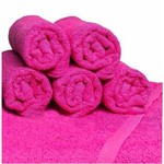 Ficha técnica e caractérísticas do produto Kit com 30 Toalhas de Lavabo para Manicure Pink Salão