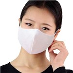 Ficha técnica e caractérísticas do produto Kit com 04 Máscaras de Proteção Facial Boca Nariz Lavável - Slim Fitness