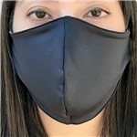 Ficha técnica e caractérísticas do produto Kit com 03 Mascaras para Proteção em Tecido Lavável Máxima Unissex - Slim Fitness