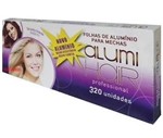 Ficha técnica e caractérísticas do produto Papel Aluminio para Mechas Alumi Hair - 320 Folhas - 12x30cm - Alumi Hair Professional