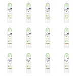 Ficha técnica e caractérísticas do produto Kit com 12 Dove Go Fresh Desodorante Aerosol Feminino 89g