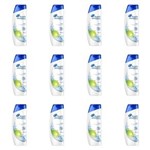 Ficha técnica e caractérísticas do produto Kit com 12 Head & Shoulders Apple Maçã Shampoo Anticaspa 400ml