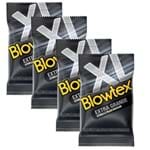 Ficha técnica e caractérísticas do produto Kit com 12 Preservativo Blowtex Extra Grande C/ 3 Un Cada