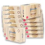 Ficha técnica e caractérísticas do produto Kit com 12 Sabonetes Barra JOHNSONS Baby Óleo de Amêndoas 80g - Johnson'S