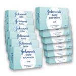 Ficha técnica e caractérísticas do produto Kit com 12 Sabonetes em Barra JOHNSON - Johnsons