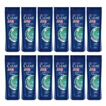 Ficha técnica e caractérísticas do produto Kit com 12 Shampoo Anticaspa Clear Men Limpeza Diária 2 em 1 - 200ml