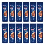 Ficha técnica e caractérísticas do produto Kit com 12 Shampoo Anticaspa Clear Men Queda Control 200ml