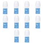 Ficha técnica e caractérísticas do produto Kit com 10 Desodorante Antitranspirante Roll-On Derm One
