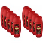 Ficha técnica e caractérísticas do produto Kit com 10 Desodorantes Old Spice Roll On Lenha 50mL