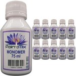 Kit com 5 Monomer Acrylic Liquid Point Mix Original 30ml
