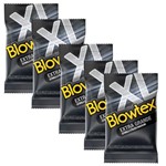 Kit com 6 Preservativo Blowtex Extra Grande C/ 3 Un Cada