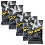 Ficha técnica e caractérísticas do produto Kit com 15 Preservativo Blowtex Extra Grande C/ 3 Un Cada