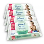 Ficha técnica e caractérísticas do produto Kit com 4 Lenços Umedecidos JOHNSON'S Baby Toque Fresquinho 96 Unidades - Johnsons