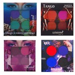 Ficha técnica e caractérísticas do produto Kit Com 4 Quartetos De Sombras Ludurana Make Up