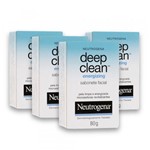 Ficha técnica e caractérísticas do produto Kit com 4 Sabonetes NEUTROGENA DEEP CLEAN Energizing 80g - Neutrogena