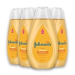 Ficha técnica e caractérísticas do produto Kit com 4 Shampoos JOHNSON`S Baby Regular 200 Ml