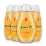 Ficha técnica e caractérísticas do produto Kit com 4 Shampoos JOHNSON'S Baby Regular 200 Ml - Johnson'S