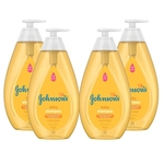 Ficha técnica e caractérísticas do produto Kit Shampoo Johnson's Baby Regular 750mL com 4 Unidades