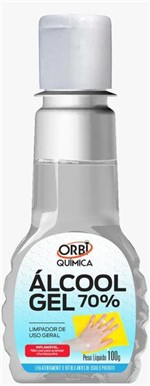 Ficha técnica e caractérísticas do produto Kit com 12 Álcool Antisséptico 70% Higienizante - 100 Ml - Orbi