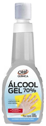 Ficha técnica e caractérísticas do produto Alcool Antisséptico 70% Higienizante 500 Ml - Orbi