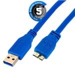 Ficha técnica e caractérísticas do produto Kit com 5 Cabos USB a para Micro B 3.0 Superspeed 5Gbps 1,5 Metro